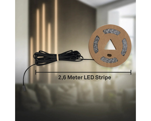 2,6 meter LED-strip på rulle