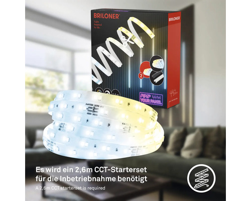 Briloner LED-strip med förpackning