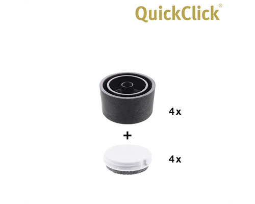 QuickClick filtinsats och glidinsats, 4-delars set