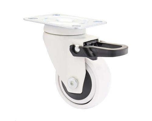 Svängbart hjul med broms