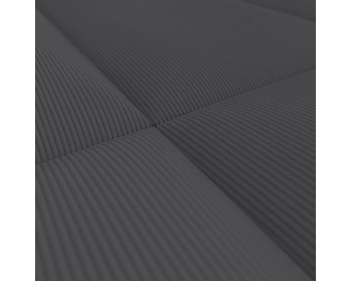 Närbild av en ribbad madrass