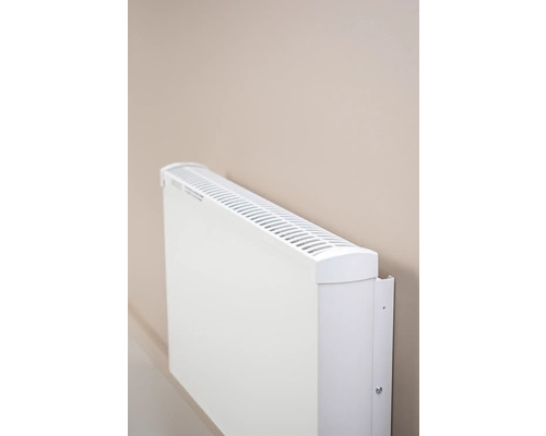 Vit radiator för väggmontering