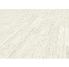 Lagt vinylgolv med stenutseende