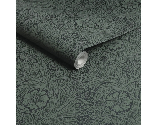 Tapetrulle med växtmönster