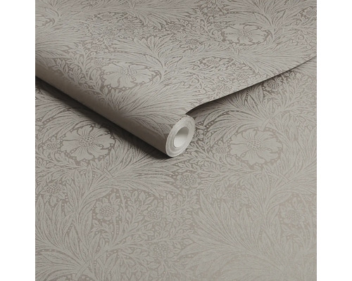 Tapetrulle med blommönster