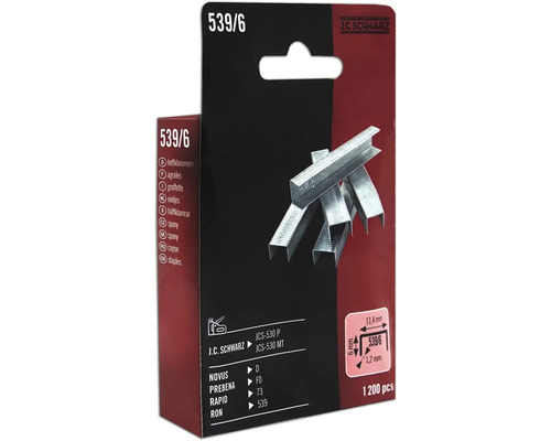 J.C. Schwarz Klammer 539/6, 1200 stycken
