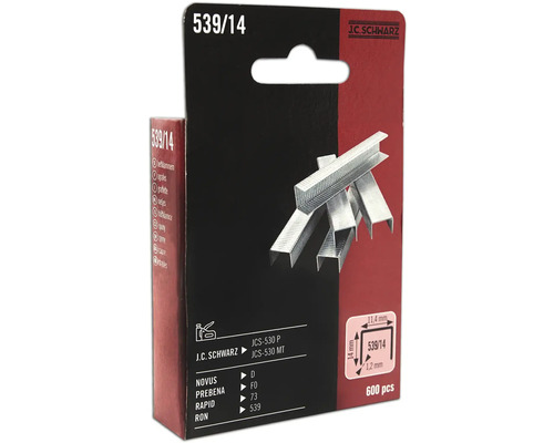 J.C. Schwarz Klammer 539/14, 600 stycken