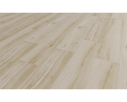 Lagt vinylgolv med trästruktur