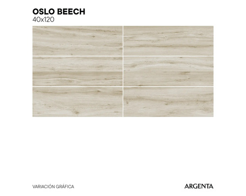 Oslo Bok väggplattor 40x120 med trälook