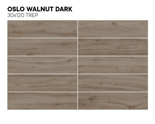 Mörk Oslo valnöt 30x120 centimeter trappsteg