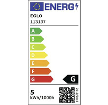 Energietikett med energieffektivitetsklass G