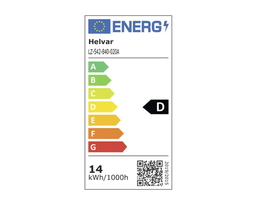 Helvar energieffektivitetsklass D
