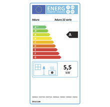 Aduro 22 Serie energimärkning med energieffektivitetsklass A och 5,5 kilowatt