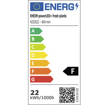 EHEIM powerLED+ fresh plants energimärkning