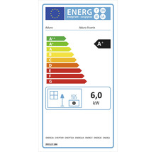 Aduro 9-serie energietikett A+ med 6,0 kilowatt