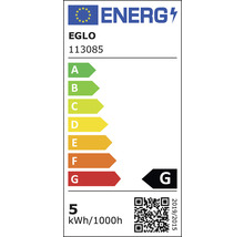 Energietikett med energieffektivitetsklass G