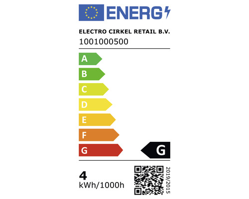 Energimärkning G