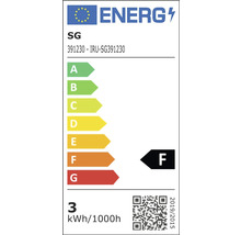 Energietikett med energieffektivitetsklass F