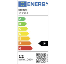 Energietikett Lucci LEDlux, energieffektivitetsklass F