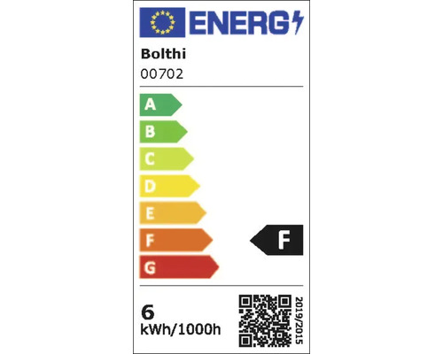 Bolthi energimärkning med energieffektivitetsklass F