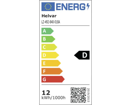 Helvar energimärkning D