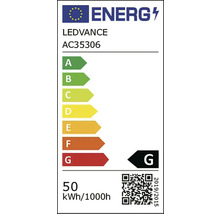 Energietikett LEDVANCE AC35306 med energieffektivitetsklass G