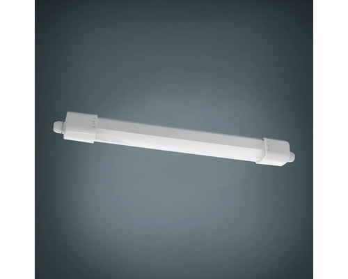 Fuktbeständig lampa i avlång design