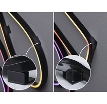Detaljbild av fästen för en LED-lampa