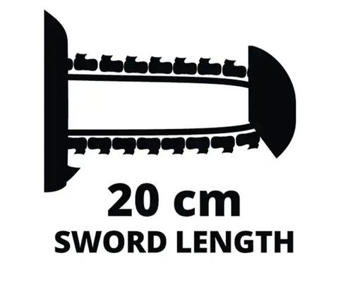 Svärdslängd 20 cm