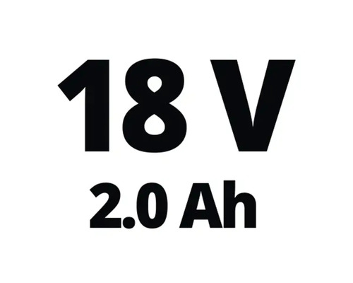 18 volt 2.0 amperetimmar