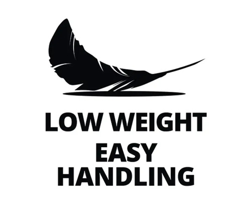 Symbol för låg vikt och enkel hantering