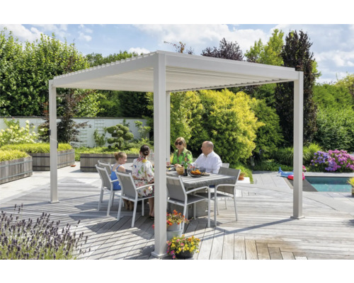 Pergola MIRADOR Deluxe111 3x4 300x400cm grå
