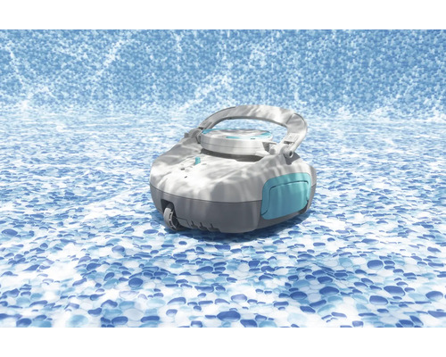 Automatisk poolrengörare under vatten