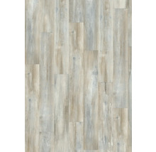 Närbild av paneler med träutseende för golvbeläggning.