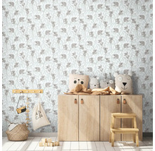 Barnrum med koalatapet, byrå och dekoration