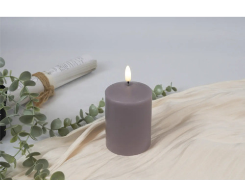 Dekorativt blockljus med lågeffekt