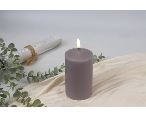 Dekorativt LED-ljus med verklighetstrogen låga