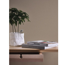 Tapet A.S CRÉATION Enfärgad beige 0,53x10,05m