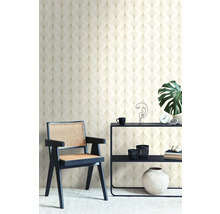 Tapet A.S CRÉATION art deco créme 0,53x10,05m