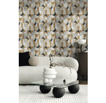 Tapet A.S CRÉATION Retro beige 0,53x10,05m
