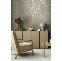 Tapet A.S CRÉATION Palmblad beige 0,53x10,05m
