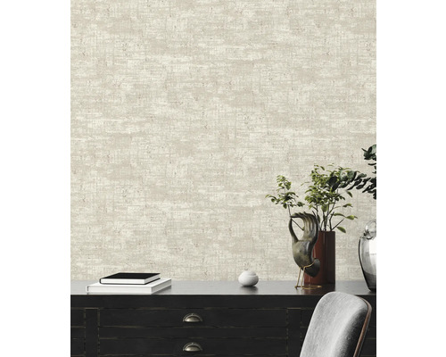 Närbild av en strukturtapet med textil design