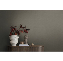 Tapet A.S CRÉATION Enfärgad textil brun 0,53x10,05m