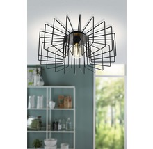 Taklampa med geometrisk design och ljuskälla
