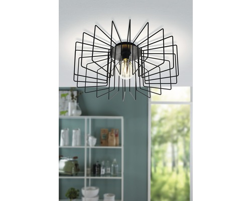 Taklampa med geometrisk design och ljuskälla