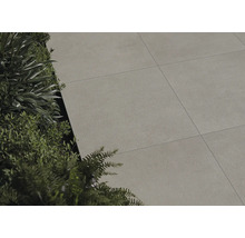 Utomhusklinker FLAIRSTONE Granitkeramik Borkum 2.0 grå 59,5x119,5x2 cm