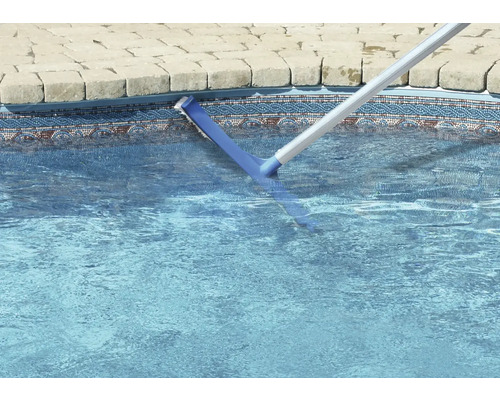 Poolborste för rengöring av en pool