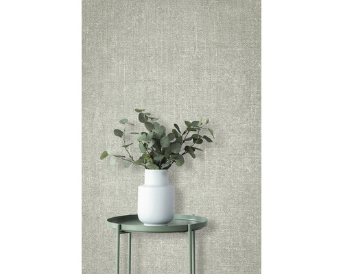 Textiltapet med kanvasstruktur i rummet