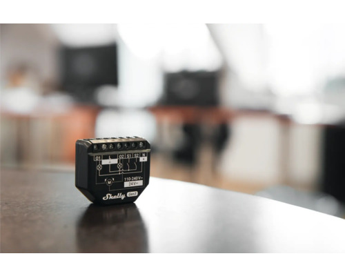 Shelly Gen3 Mini tvåvägsreläbrytare