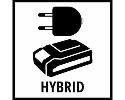 Symbol för hybriddrift